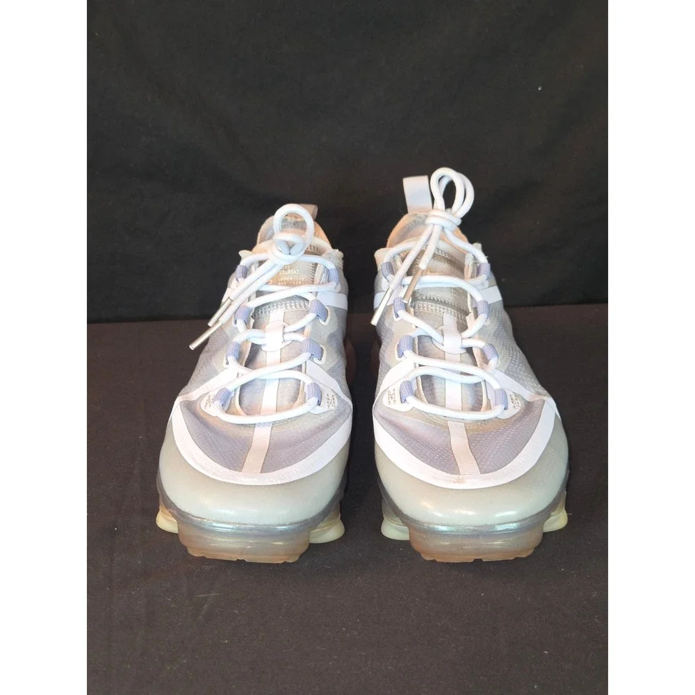 Nike Air VaporMax 2019 GS Youth Sneakers‎ Size 6Y Silver White